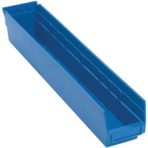 Shelf Bin 23-5/8X4-1/8X4 Blu Quantum Storage Systems Storage Containers QSB105BL