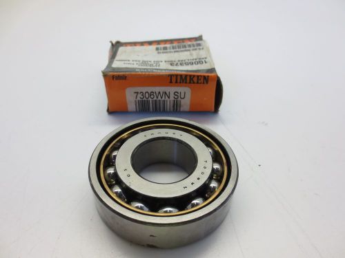 ANGULAR CONTACT BEARING -TIMKEN BRAND - 7306WN , 30mm ID 72mm OD 19mm W