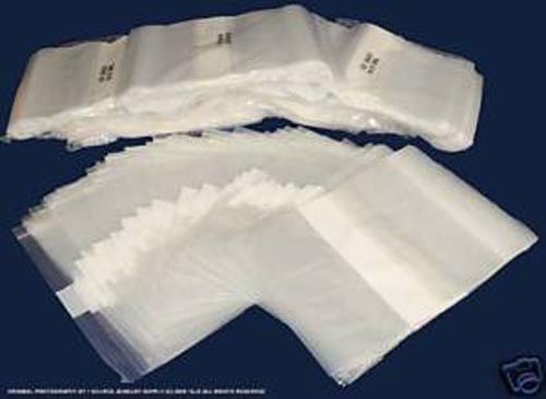 1000 ZIPPER BAG POLY PLASTIC BAGGIES ZIPLOCK 8&#034;X 10&#034;