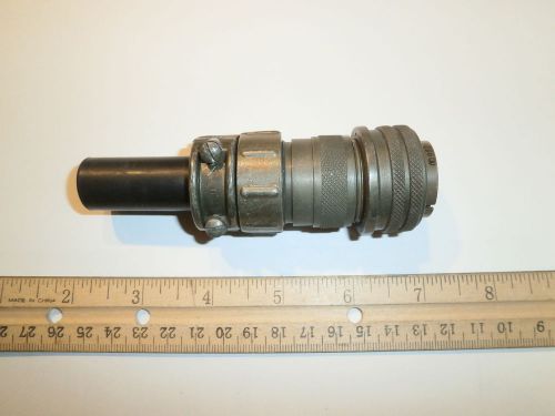 Used - ms3106a 20-29s (sr) with bushing - 17 pin female plug for sale