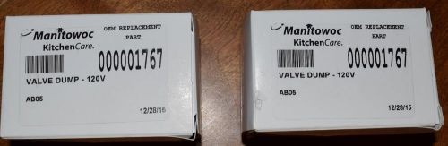 (2) NIB MANITOWOC WATER DUMP VALVE 000001767 FREE PRIORTY MAIL SHIPPING