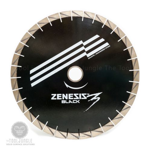 16 inch zenesis  black 3 silent core bridge saw diamond blade  25mm for sale