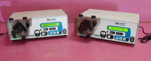 Lot of 2 - DePuy Mitek FMS Solo Advanced Irrigation Fluid Management Pumps