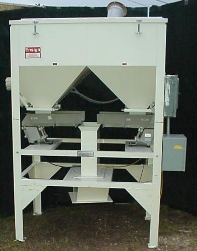 Ensign Plastic Resin Blender Virgin Regrind Blending Hopper NICE Cost $17,000