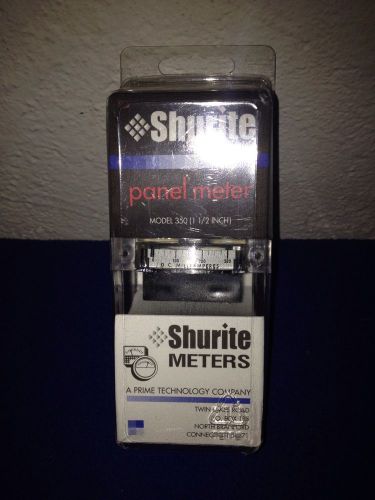 SHURITE 350 PANEL METER P/N: 3310 MODEL 350. (1 1/2&#034;)  New