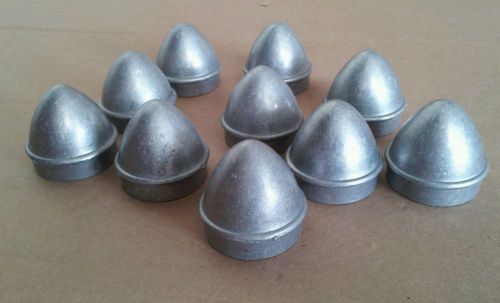 Chain link fence post acorn caps (10pc) aluminum. fits 1-5/8&#034; fence post for sale