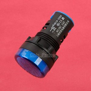 24v blue led indicator pilot signal light lamp for sale