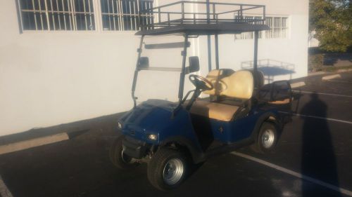 2011 48v 48 Volt Fairplay flatbed roof rack flip seat Utility Golf Cart