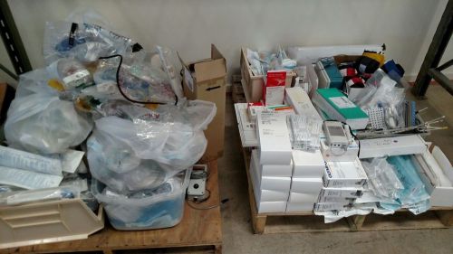 Medical equipment lot: surgical instrumentation, monitors, disposables and more for sale