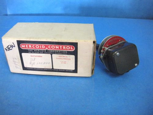 Mercoid control 118 temperature switch new 100 - 250 deg. f for sale