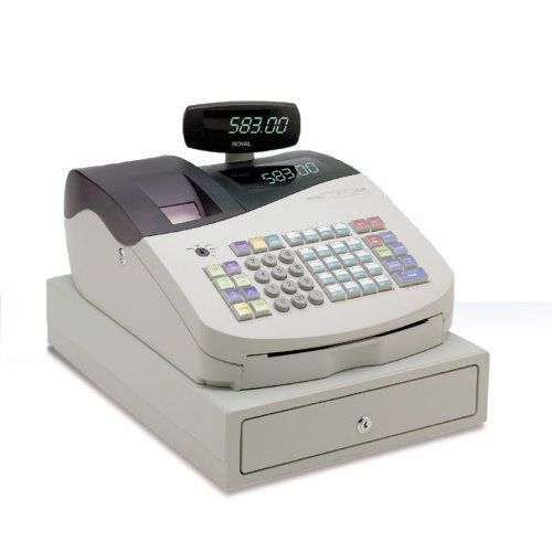 NEW Royal ALPHA583CX, 1000 Price Look-Ups, Heavy Duty Cash Register