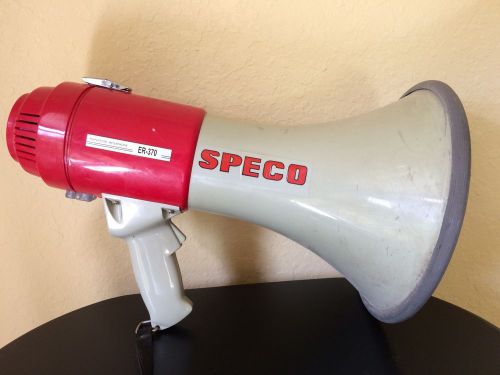 Speco Transistor Megaphone ER-370