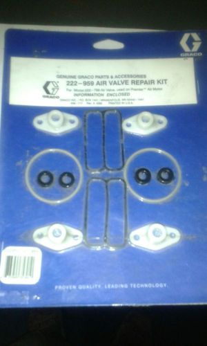 AIR VALVE REPAIR KIT GRACO 222-959