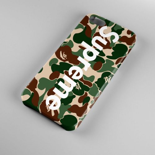 Bape Camo Supreme Apple iPhone iPod Samsung Galaxy HTC Case