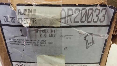 APPLETON AR20033 NEW IN BOX ALUM 200A POWERTITE RECEP 3W 3P SEE PICS #A20