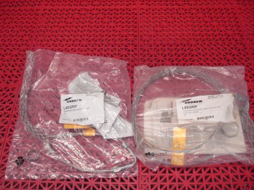 Lot of 2 Andrew CommScope L4SGRIP Support L5SGRIP Hoisting Grip 7/8&#034;  NEW