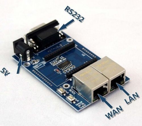 Hlk-rm04 uart to wifi serial port to wifi module test base board new for sale