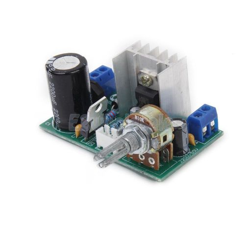 AC/DC 3-40V Input LM317 Adjust Volt Regulator StepDown Power Supply Module