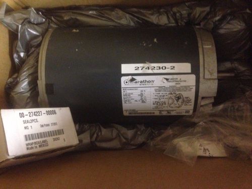 Marathon Electric AC Motor 5K48SN2732AY, 2 HP, 60 Hz, 3 PH, 3450 RPM