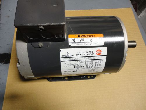 *EMERSON/LIEBERT B-019A,US MOTORS,1.5HP,RPM 1750, P63AZDDJ-3151,OPEN DRIP PROOF