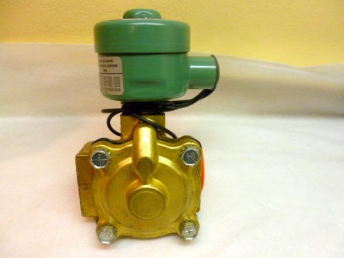 Asco 1 1/4 &#034; 8211D18 normally open hazardous location 5-125 psi air/water valve A501