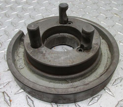 7&#034; DIAMETER SMC 3603CT1 GAP / ENGINE LATHE CHUCK BACK MOUNTING ADAPTER PLATE