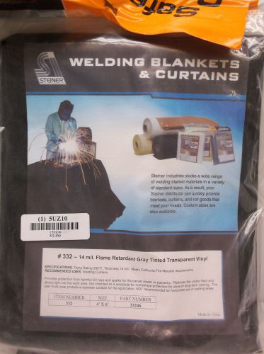 Steiner 332-4x6 welding curtain (e67k) for sale