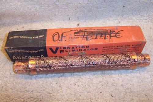 NEW ANACONDA VIBRATION ELIMINATOR 1&#034; NOM. FOR 1 1/8&#034; OD M 10X