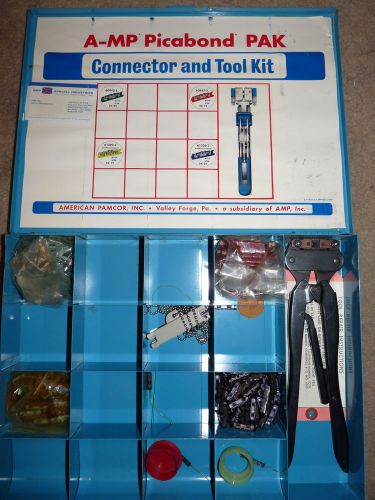 AMP Picabond Pak Tool Kit &amp; AMP Crimping Tool 69656