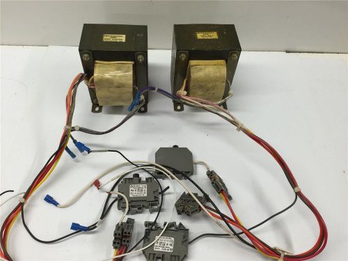 Stanley electric 600 volt 1ph transformer &amp; fuse 2pc lot model r7677 &amp; z3666 for sale