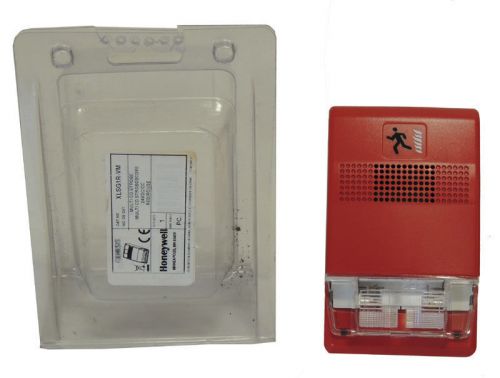 New honeywell eg1r-vm genesis multi-candela strobe fire alarm red 24v xlsg1r-vm for sale