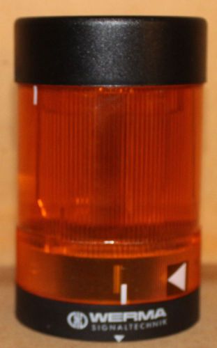 NEW WERMA 846.300.00 ORANGE STACKLIGHT INCANDESCENT