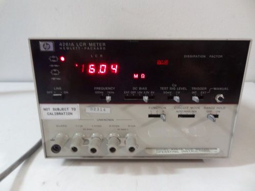 HP HEWLETT PACKARD 4261A LCR METER