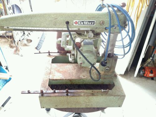 Vintage DeWalt Radial Arm Saw Model MBF