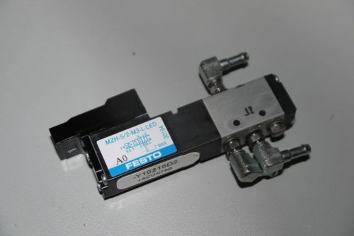 FESTO MZH-5/2-M3-L-LED 30194 MINI PNEUMATIC PILOT SOLENOID VALVE