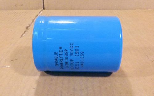 Sprague Powerlytic 36DE1038P 78000uf 30VDC Capacitor