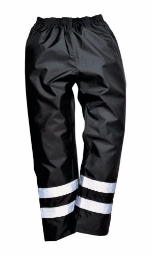 Portwest Iona Lite Pants Work Waterproof Reflective Tape Rainwear Taped Seams