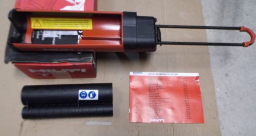 Hilti MD 2500 adhesive anchoring system dispenser and one adhesive