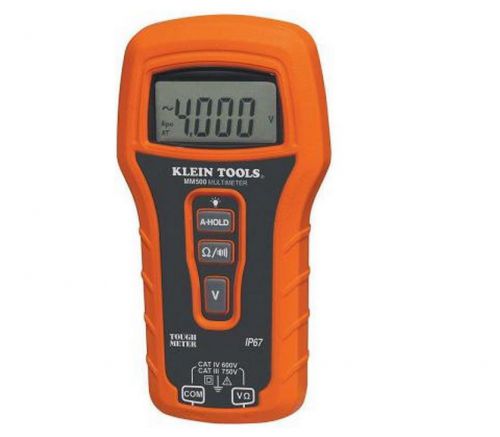 Klein Tools Auto Ranging Digital Multimeter Waterproof Tester Backlight Display