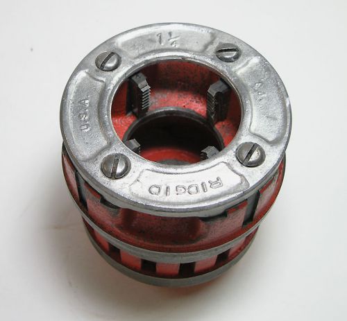 Ridgid 1 1/4&#034;&#034; Threading Die Fits Racheting Handle