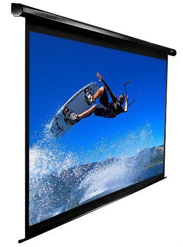 Elite Screens VMAX113UWS2 VMAX2 Electric Projector Screen (113 inch Diagonal 1:1