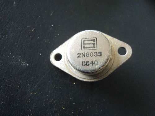 2N6033 TRANSISTORS NOS - AV-29