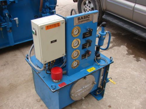 Hydraulic Power Unit 3 hp., 3 ph.