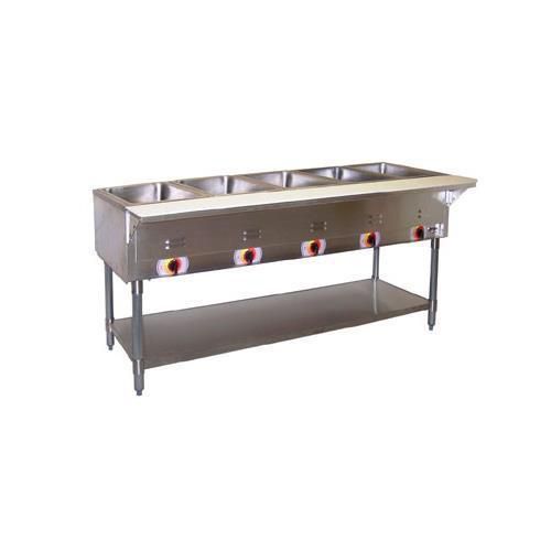 Apw wyott st-5 champion hot well steam table for sale