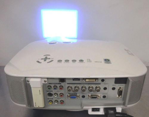 R125947 NEC NP2150 Overhead LCD Projector w/ Mount Windows Vista