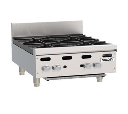 Vulcan VHP424 Achiever Hotplate gas countertop 24&#034; (4) 30,000 BTU (27,500...