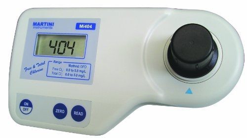 Milwaukee Mi404 Free and Total Chlorine Colorimeter, 192mm Length x 104mm Width