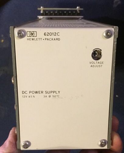 RARE VINTAGE HP 62012C HEWLETT PACKARD 12V 3A POWER SUPPLY 62012-C HARD TO FIND