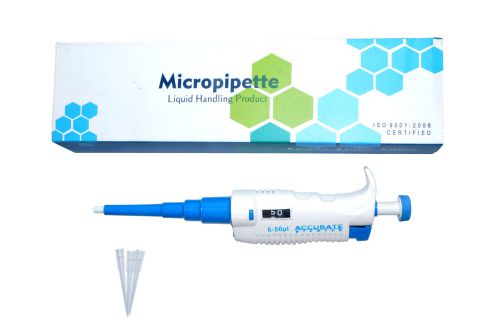 Variable Volume Micropette Adjustable Volume Micro Pipette 10-100ul(10,11...100)