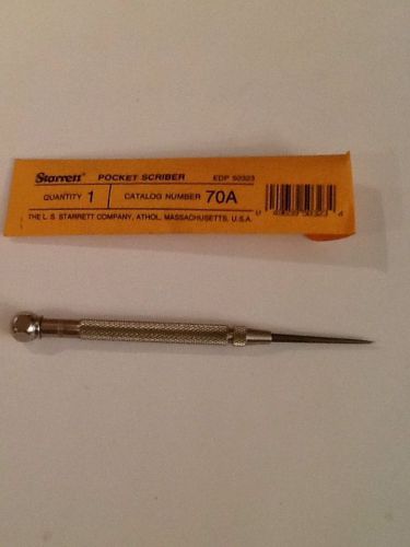 Starrett Pocket Scriber No. 70 A / 2 3/8&#034; Hardened Long Point New